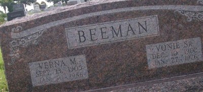 Verna M. Beeman Verna M. Beeman