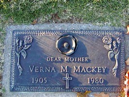 Verna M Mackey Verna M Mackey