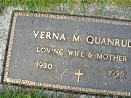 Verna M Quanrud
