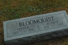 Verner Carl Bloomquist Verner Carl Bloomquist