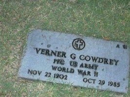 Verner G Cowdrey