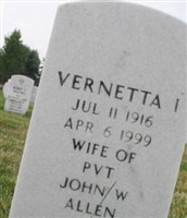 Vernetta I Allen Vernetta I Allen