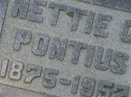Vernetta "Nettie" Sindeldecker Pontius