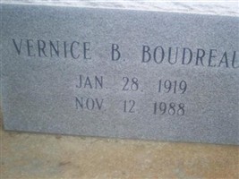 Vernice B. Boudreaux Vernice B. Boudreaux