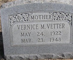 Vernice M. Grant Vetter Vernice M. Grant Vetter