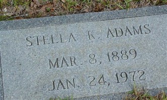 Vernice Stella Kelly Adams