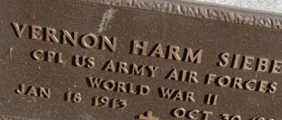 Corp Vernon Harm Siebels