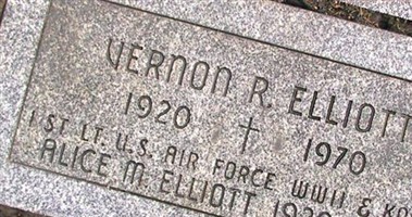 Vernon R. Elliot Vernon R. Elliot