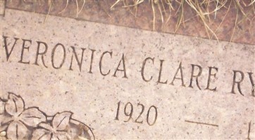 Veronica Clare Mackin Ryan Veronica Clare Mackin Ryan