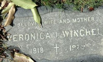 Veronica Irene Carroll Winchell Veronica Irene Carroll Winchell