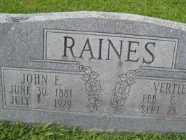 Vertie C Raines