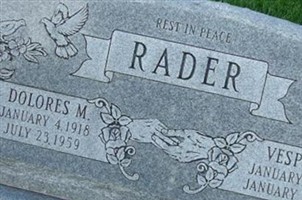 Vesper J Rader Vesper J Rader
