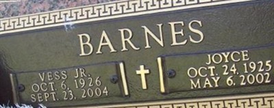 Vess Barnes, Jr