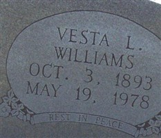 Vesta L. Williams