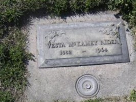Vesta McKamey Rider