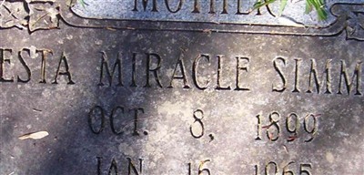 Vesta Miracle Simmons