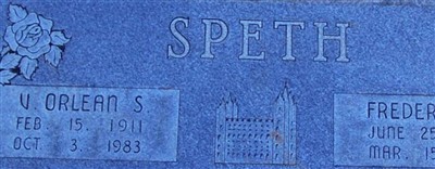 Vesta Orlean Smith Speth Vesta Orlean Smith Speth