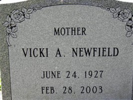 Vicki A. Real Newfield Vicki A. Real Newfield