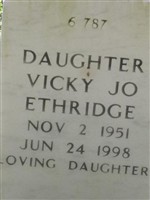 Vicky Jo Ethridge Vicky Jo Ethridge