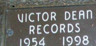 Victor Dean Records Victor Dean Records