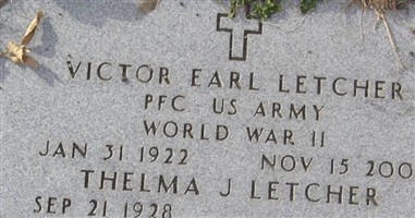 Victor Earl Letcher Victor Earl Letcher