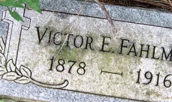Victor Emmanuel Fahlman Victor Emmanuel Fahlman