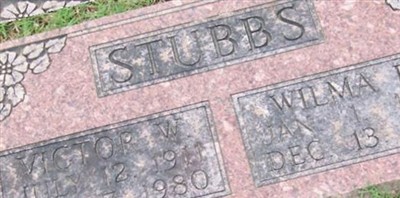 Victor W Stubbs Victor W Stubbs