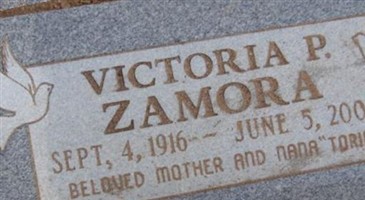 Victoria P Padilla Zamora Victoria P Padilla Zamora