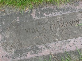 Vida A. Thompson Vida A. Thompson