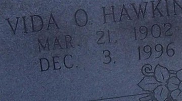Vida O. Flippin Hawkins Vida O. Flippin Hawkins