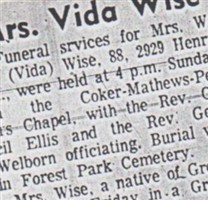 Vida Swift Wise Vida Swift Wise