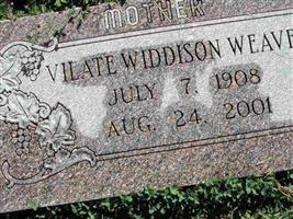 Vilate Widdison Weaver