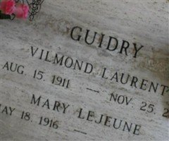 Vilmond Laurent Guidry Vilmond Laurent Guidry