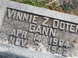 Vinnie Z. Ooten Gann