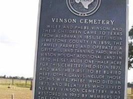 Vinson Cemetery