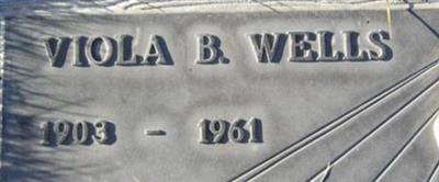 Viola Belle Brown Wells