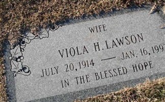 Viola H Lawson Viola H Lawson