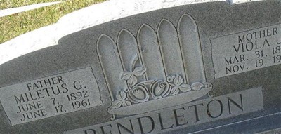 Viola J. Pendleton Viola J. Pendleton