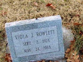 Viola J. Rowlett