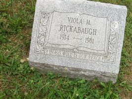 Viola M. McElroy Rickabaugh