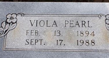 Viola Pearl McCracken Kennedy Viola Pearl McCracken Kennedy
