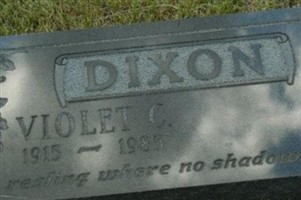Violet C. Dixon Violet C. Dixon