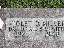 Violet Deloris Witte Miller