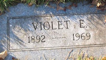 Violet E. Redmond Violet E. Redmond