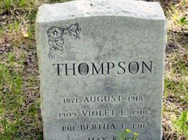 Violet E Thompson