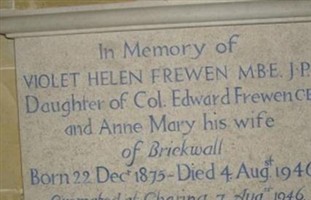 Violet Helen Frewen Violet Helen Frewen