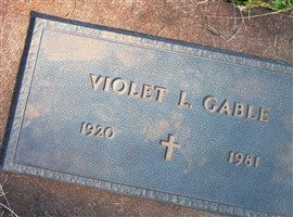 Violet L. Gable Violet L. Gable