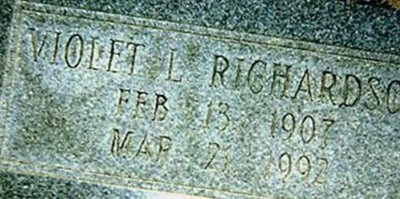 Violet L. Theobald Richardson