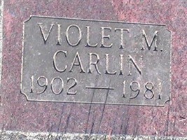 Violet M Carlin Violet M Carlin