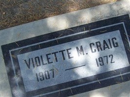 Violette M Craig